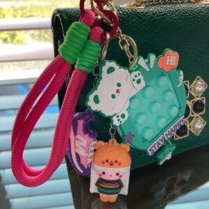 Game key Chain Purse Decor Lanyard Bag Chain Accessory